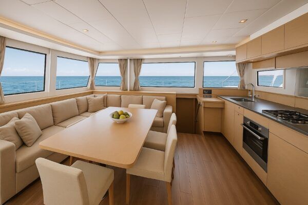interior catamarán ibiza