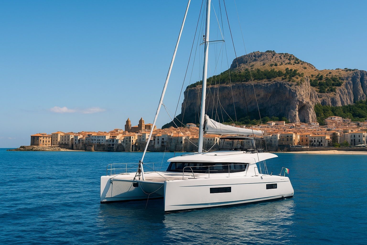 alquilar un catamarán en Sicilia